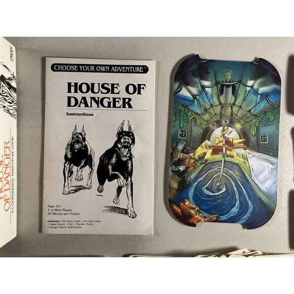 Choose Your Own Adventure Board Game • House of Danger, R. A. Montgomery - Picture 5 of 7